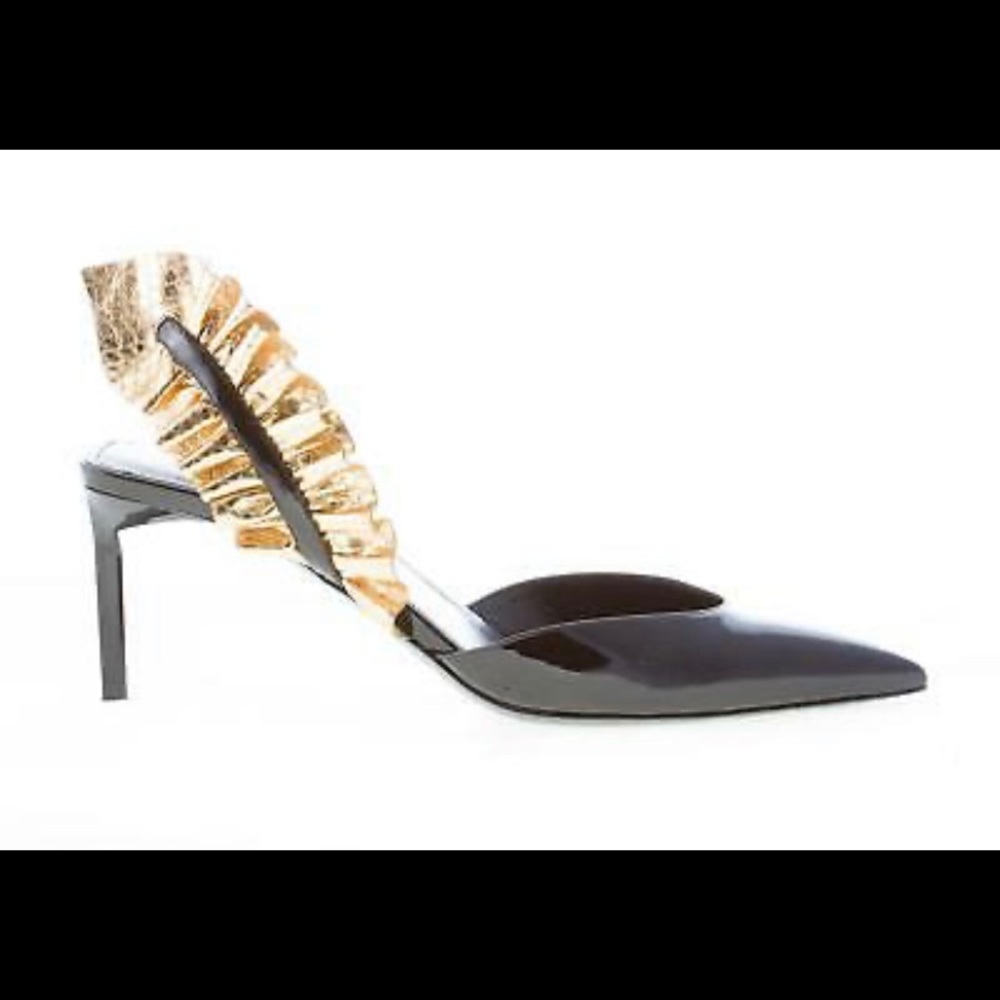 SOLD.Saint Laurent Edie Pumps Sz 38